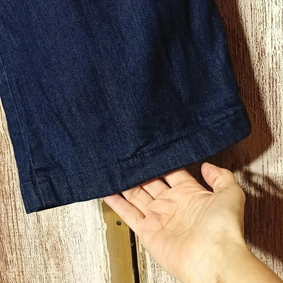 J. Crew Rayner wide leg front and back pockets dark wash size 27 - Picture 9 of 10